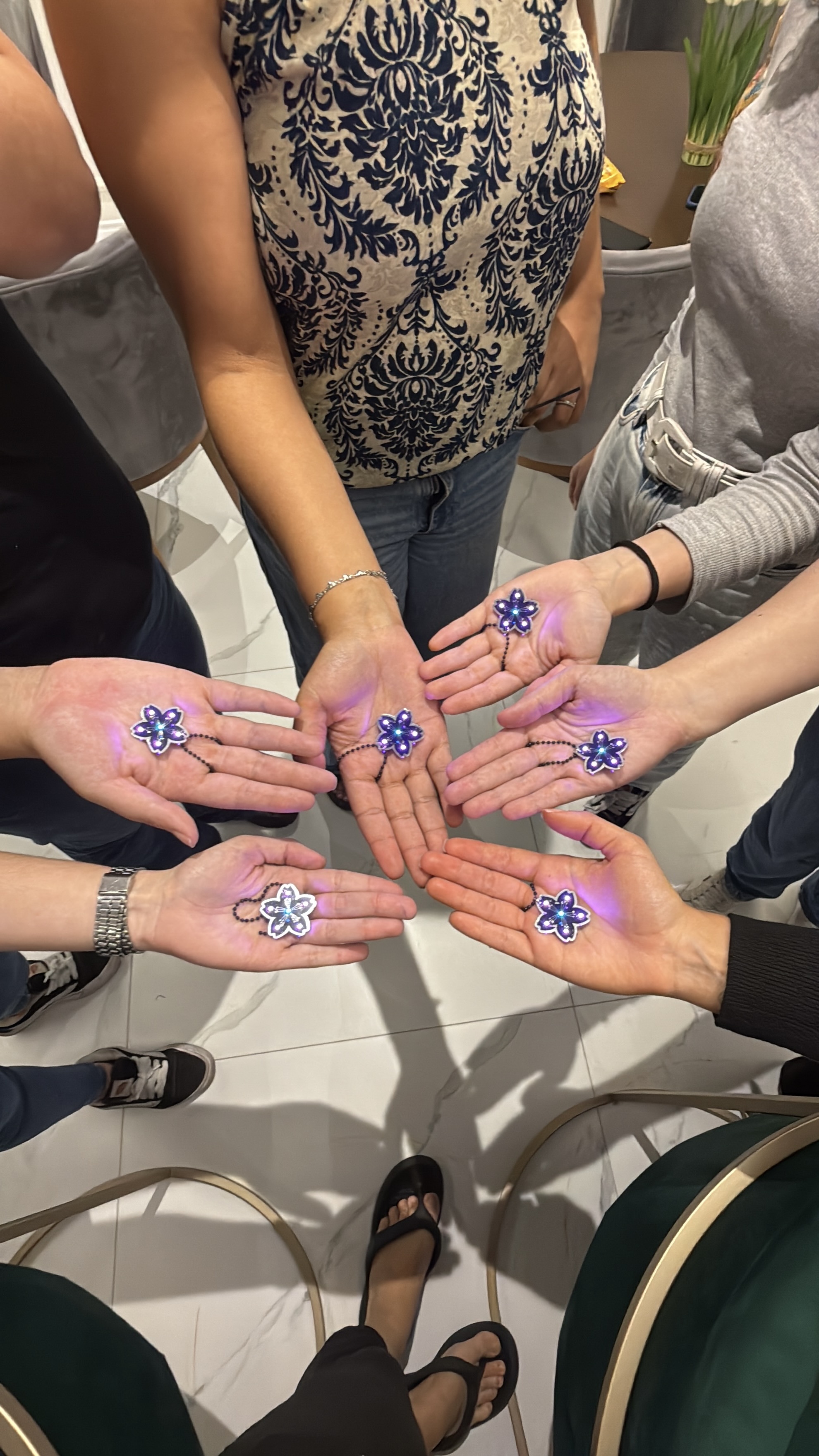 Chaveiro de LED - imagem 1